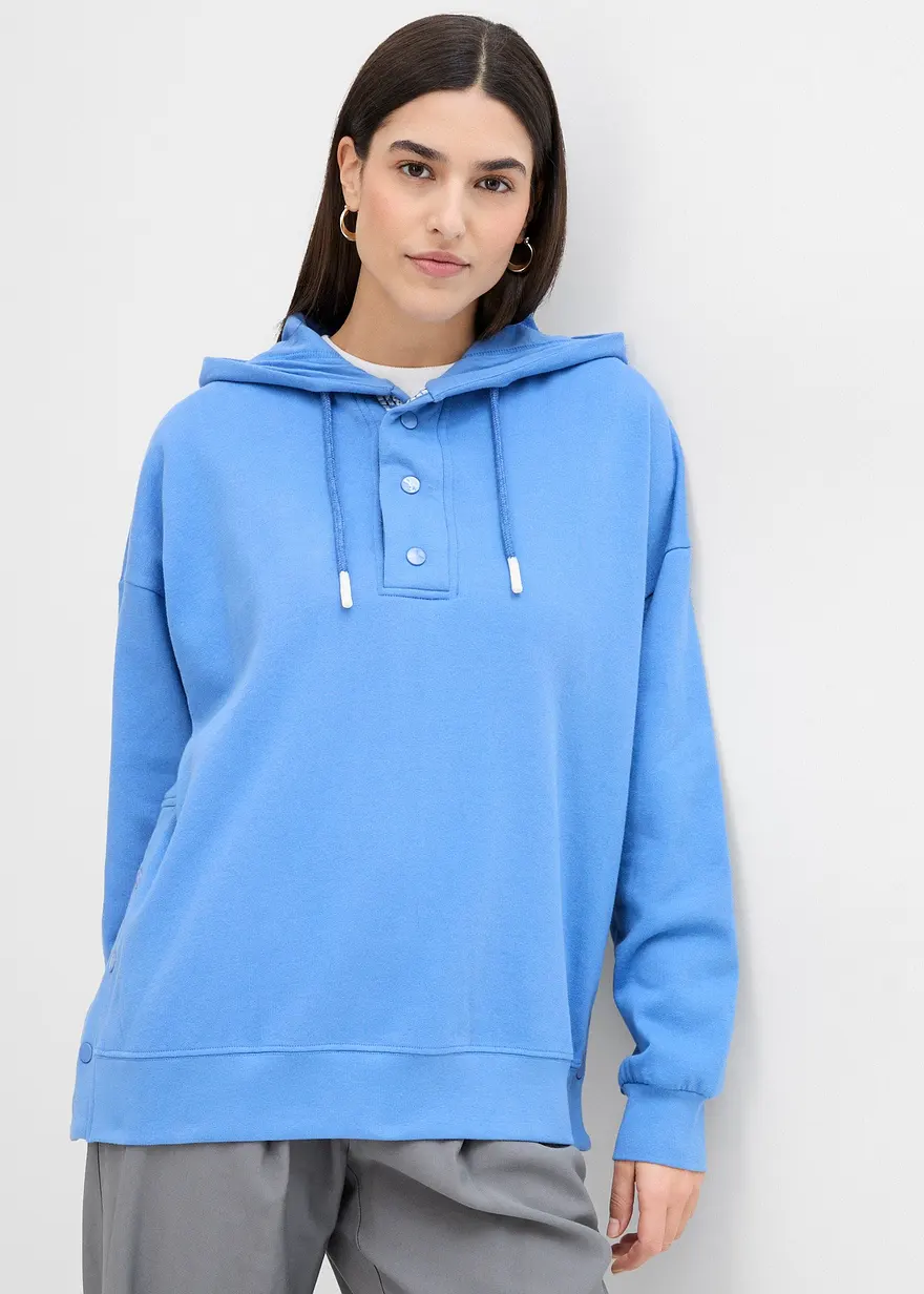 Oversize-Hoodie aus reiner Bio-Baumwolle