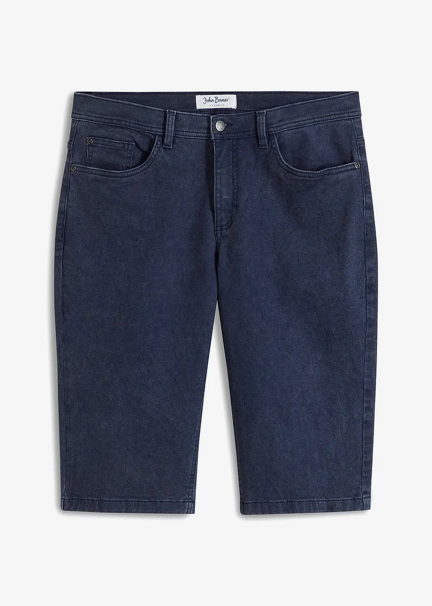 Stretch-Long-Bermuda, Loose Fit
