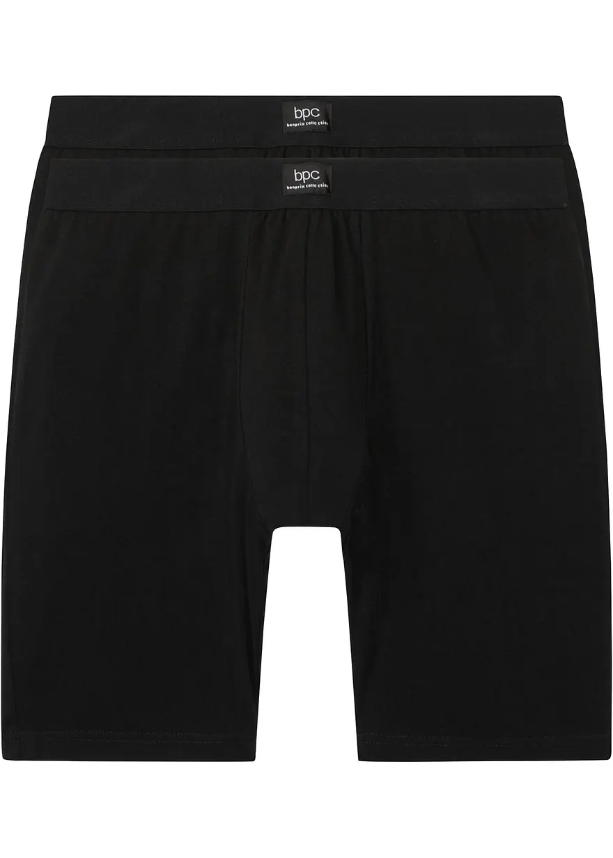 Lange Boxershorts eng (2er Pack)