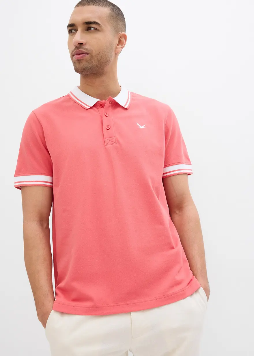Piqué-Poloshirt aus reiner Bio-Baumwolle