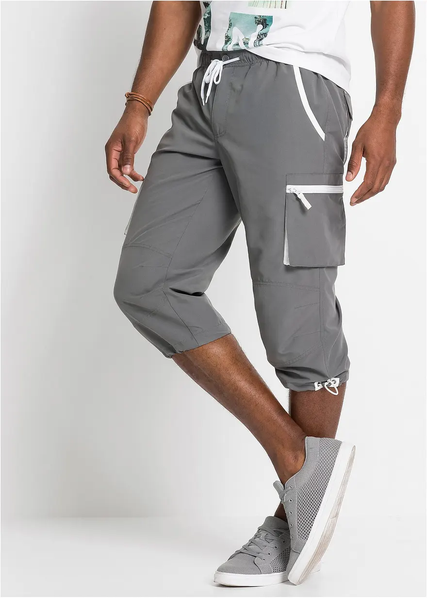 Mikrofaser 3/4-Schlupfhose, Regular Fit
