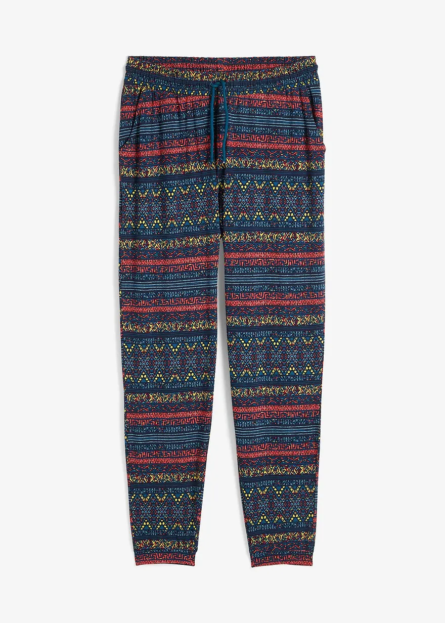 Jersey-Hose aus softer Viskose-Mischung