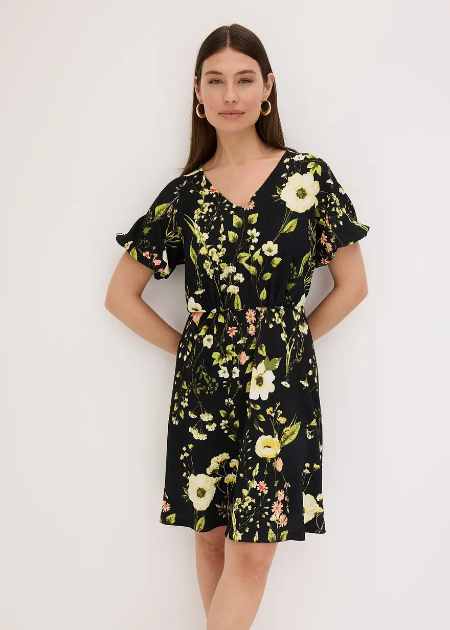 Kleid mit Puffärmeln