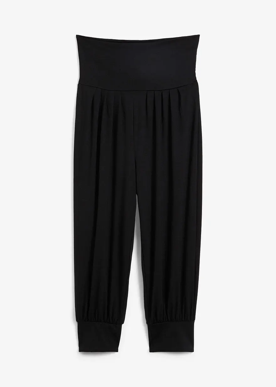 Loungewear Haremshose in Caprilänge