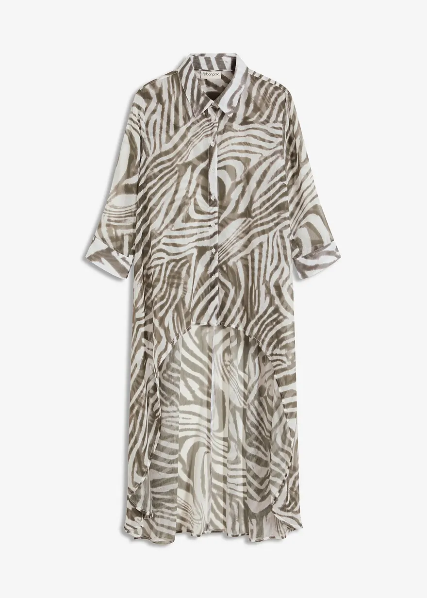 Chiffon- Longbluse