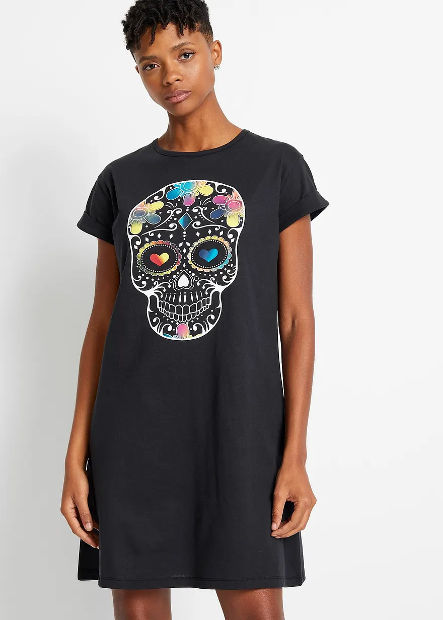 Shirtkleid aus reiner Bio-Baumwolle