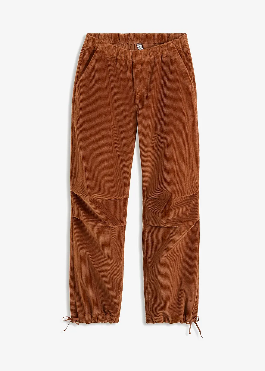 Cordhose aus elastischem Baumwoll-Mix