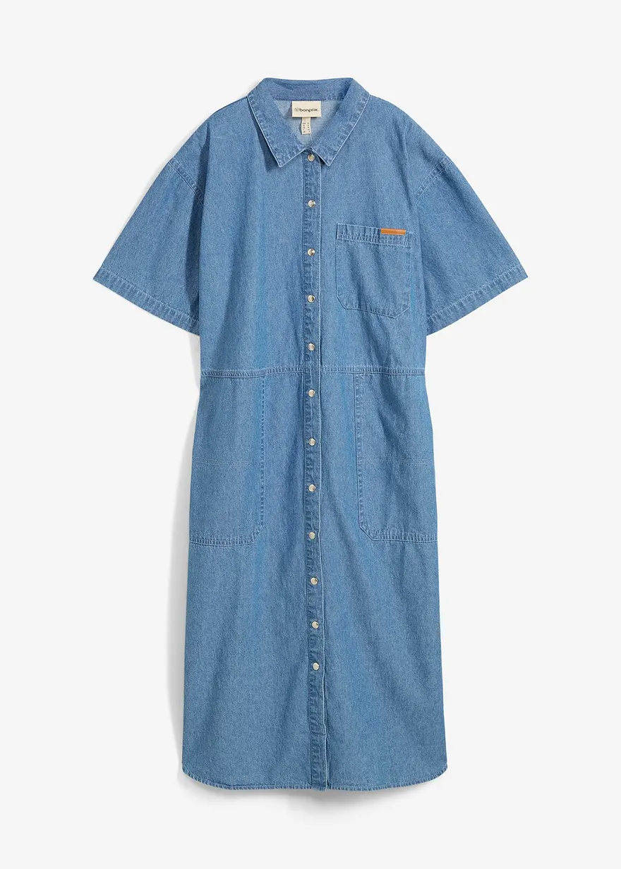 Jeanskleid, Oversized