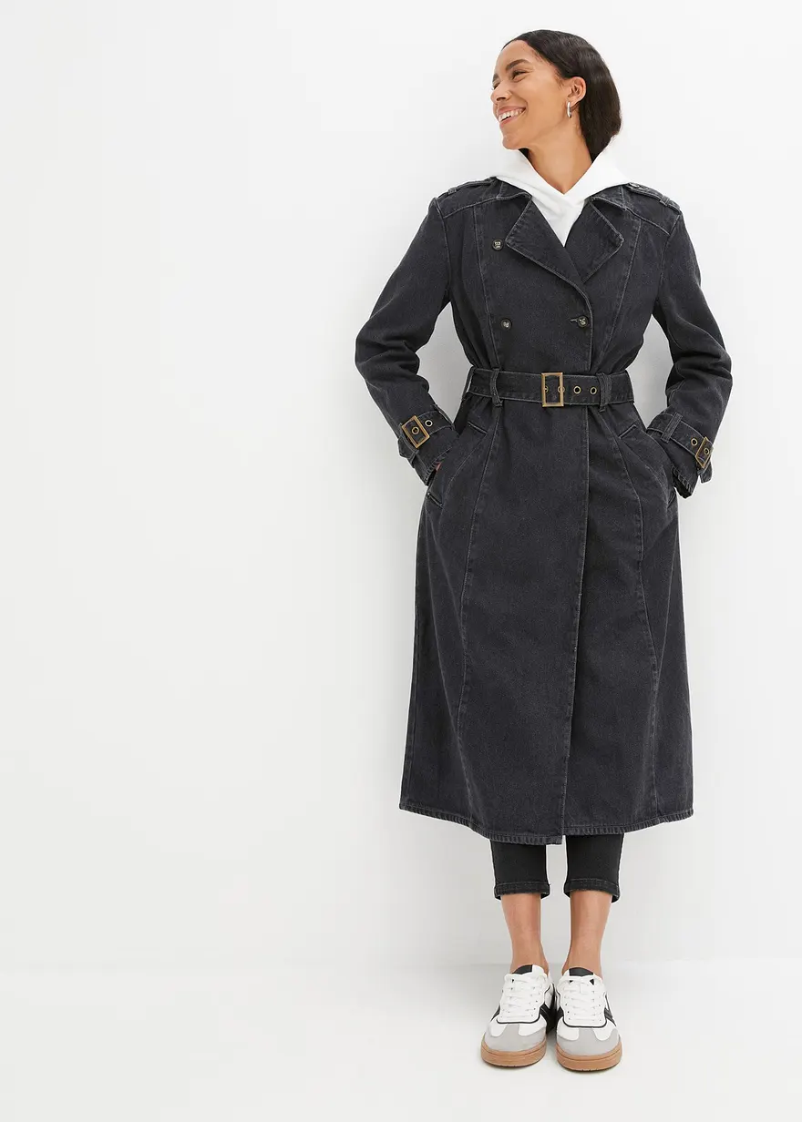 Denim Trenchcoat