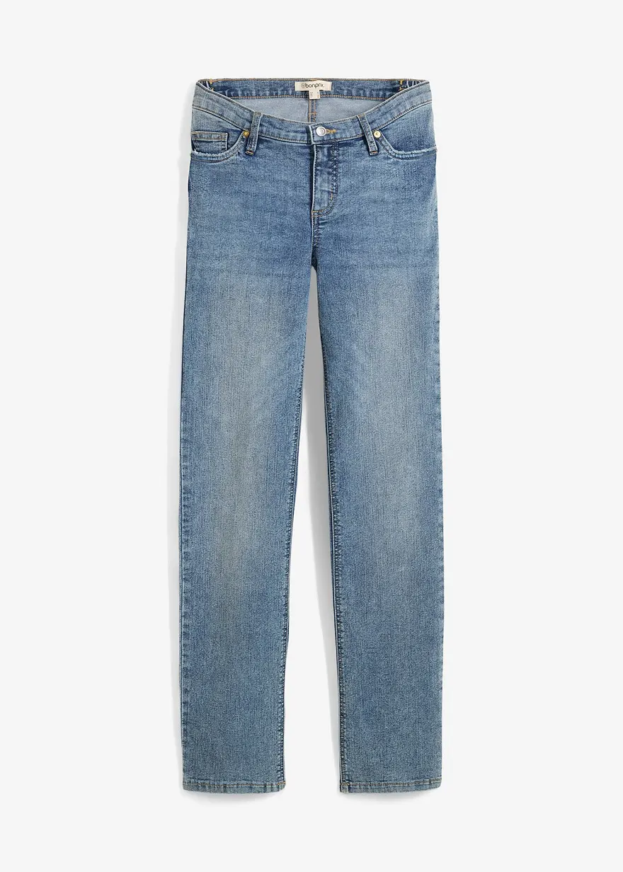 2-in-1 Umstandsjeans für die Schwangerschaft und danach, Straight