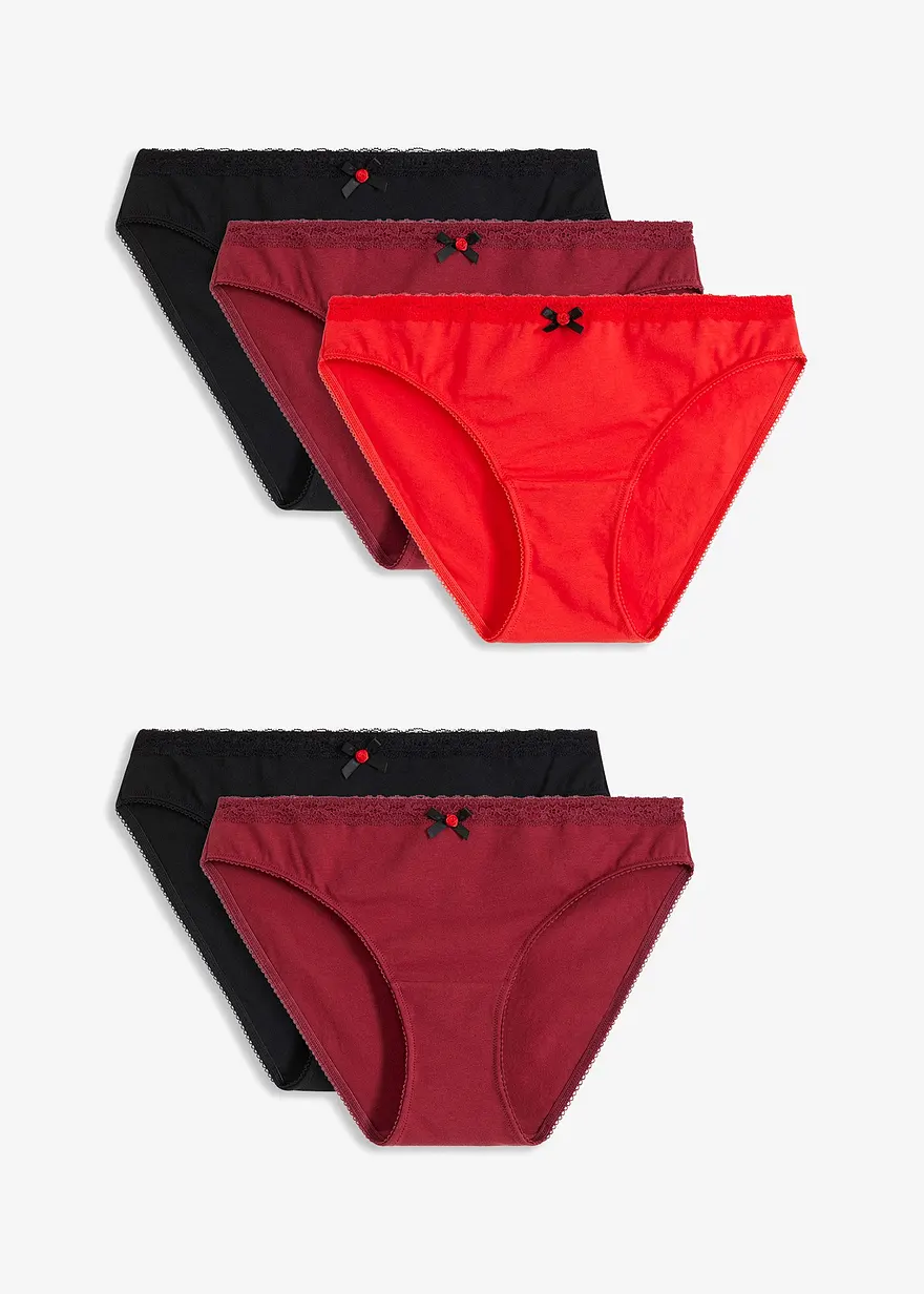 Slip mit Bio-Baumwolle (5er Pack)