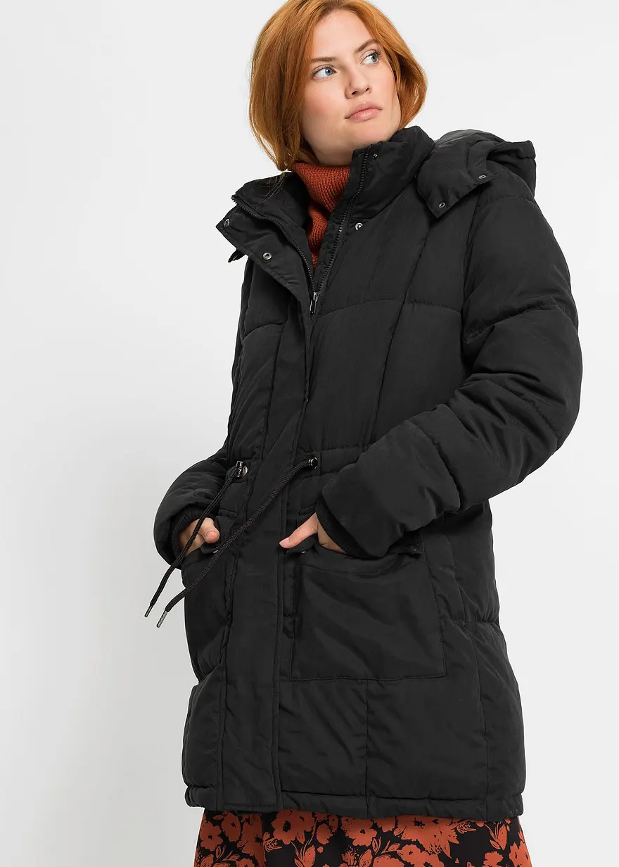Winterjacke mit verstellbarem Taillenbündchen