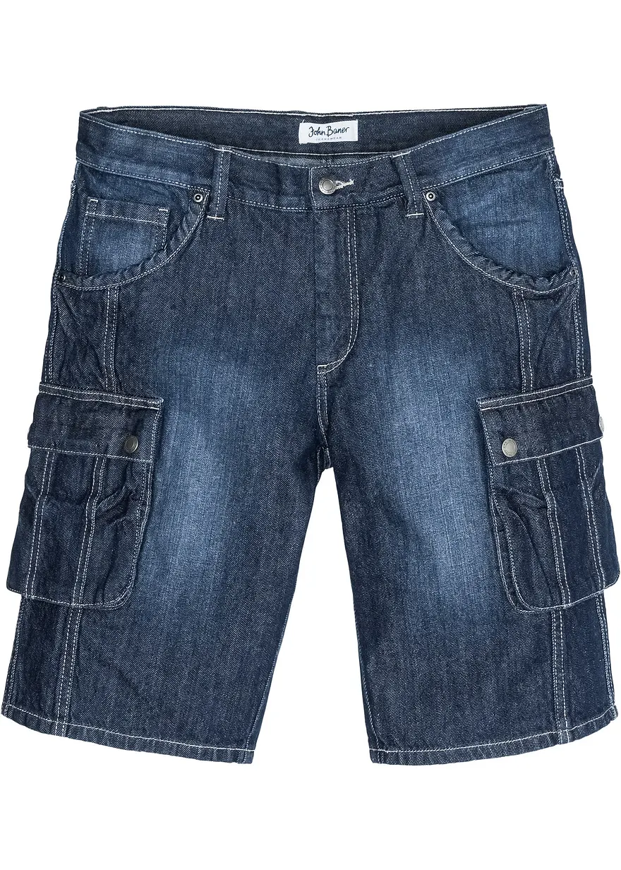 Cargo-Jeans-Bermuda Regular Fit
