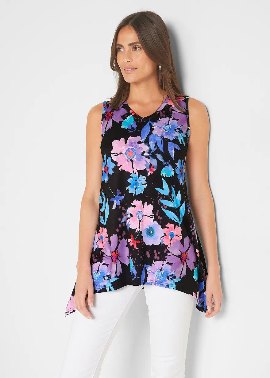 Longshirt mit Zipfel