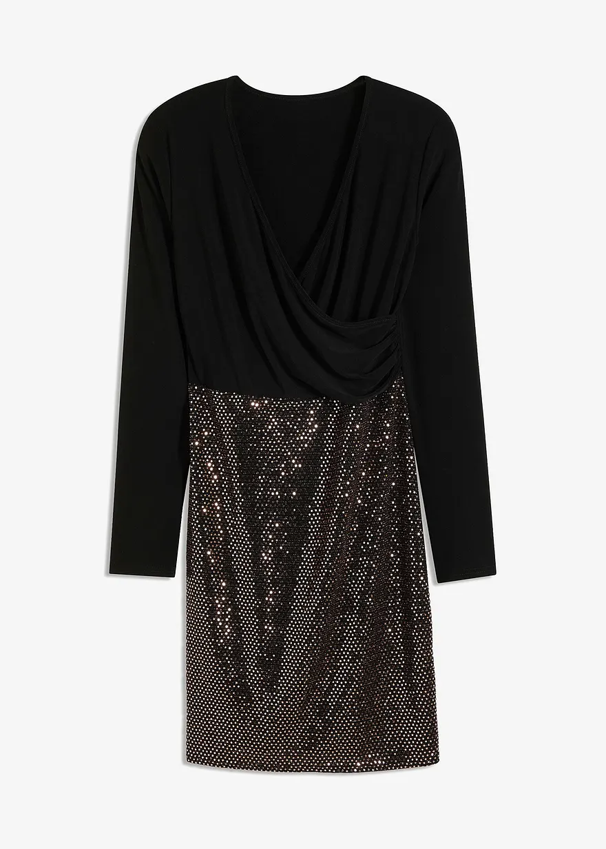 Kleid mit Pailletten