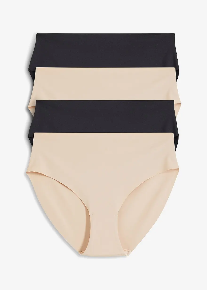 Maxipanty ohne sichtbare Abdrücke aus Microfaser (4er Pack)