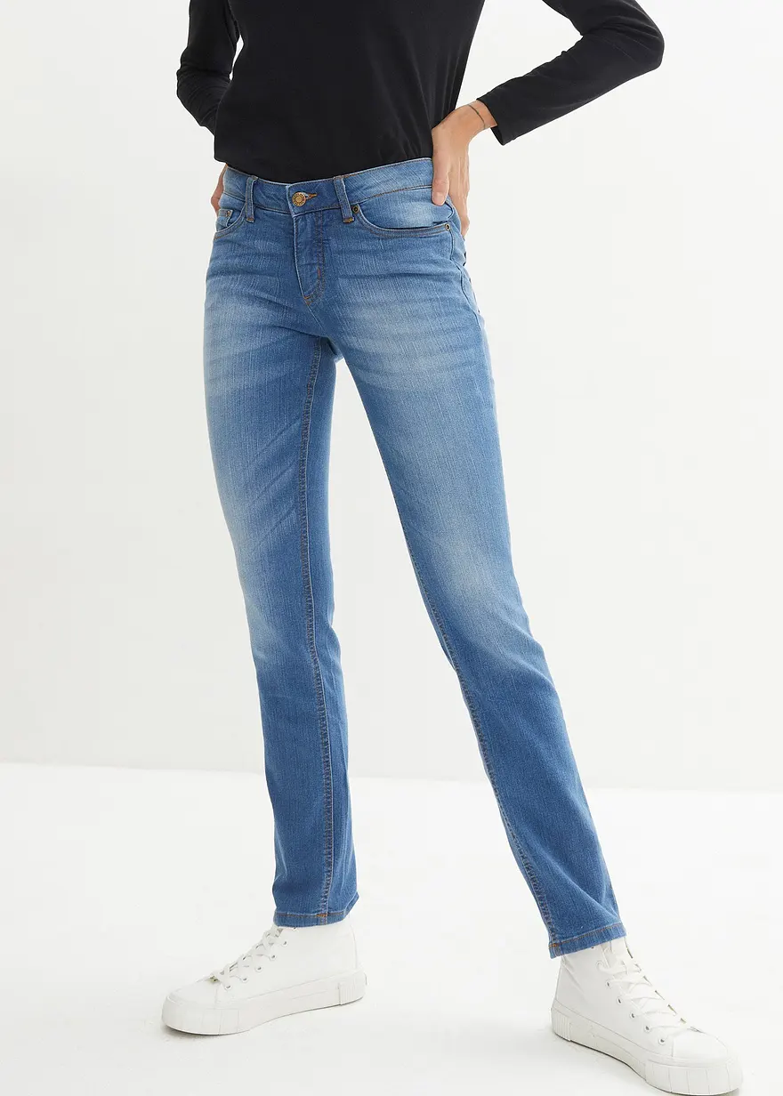 Skinny Jeans Mid Waist, Stretch
