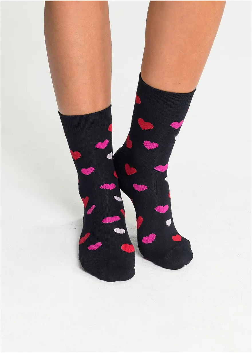 Damen Socken mit Bio-Baumwolle (6er Pack)