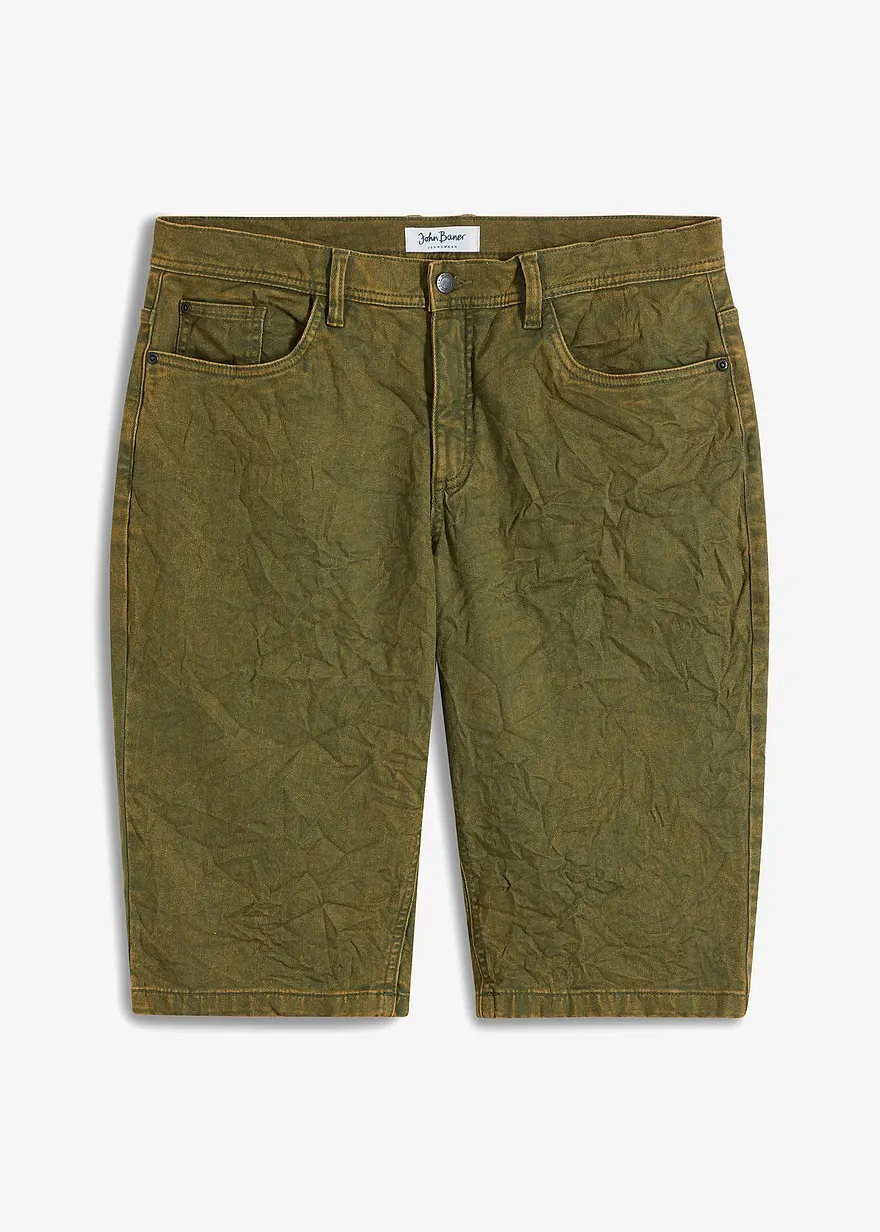Stretch-Long-Bermuda, Loose Fit