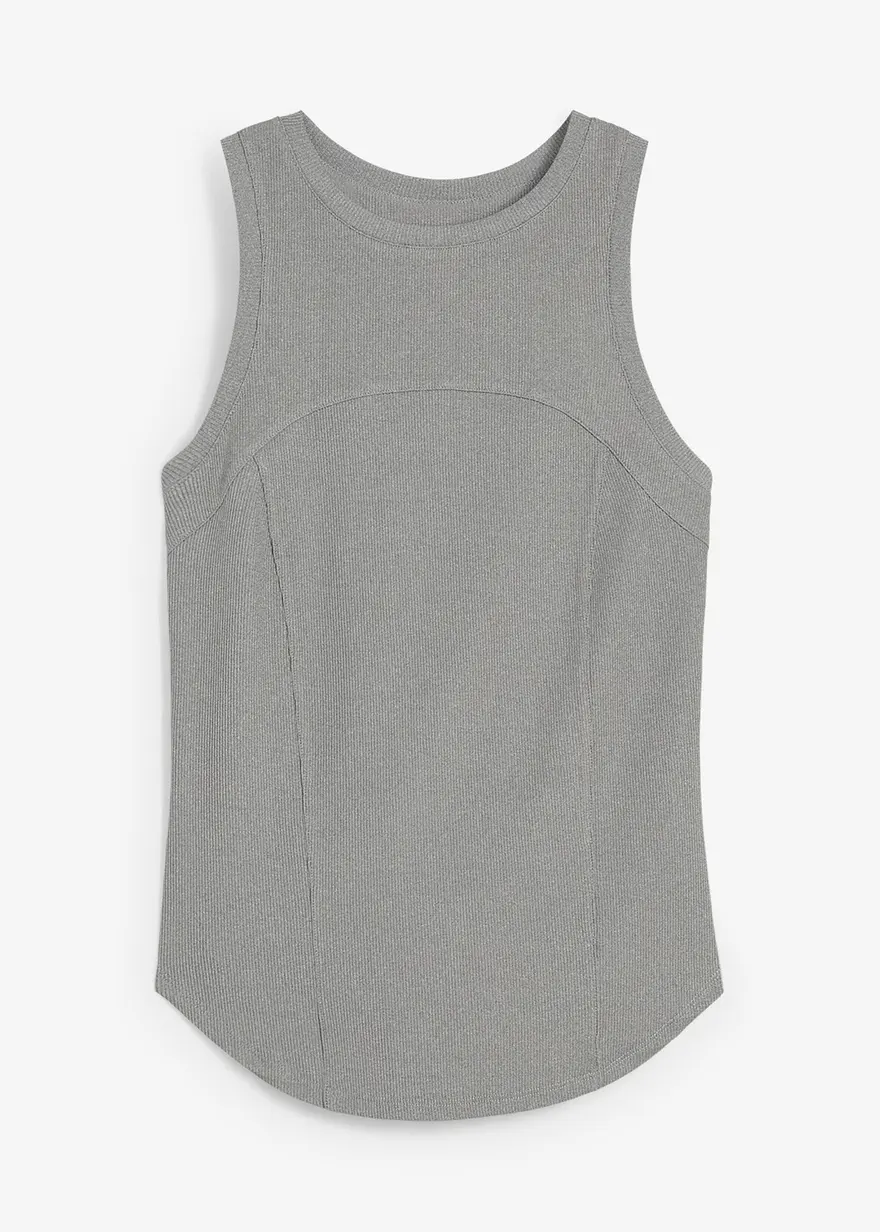 Tanktop mit Ziernähten