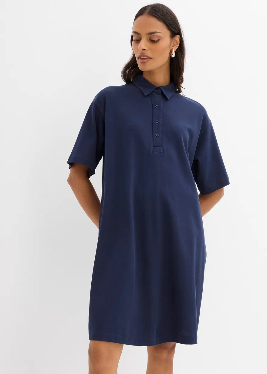 Polokleid aus reiner Baumwolle