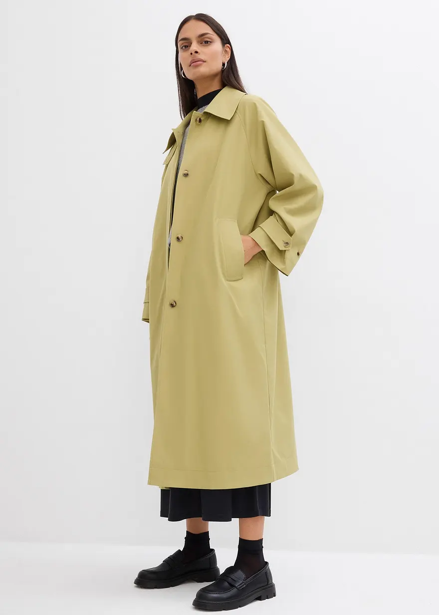 Trenchcoat mit Laschen