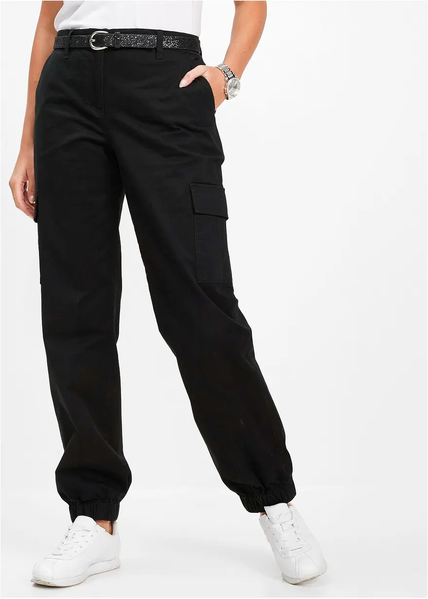 Cargo-Hose aus Baumwolle mit Stretch