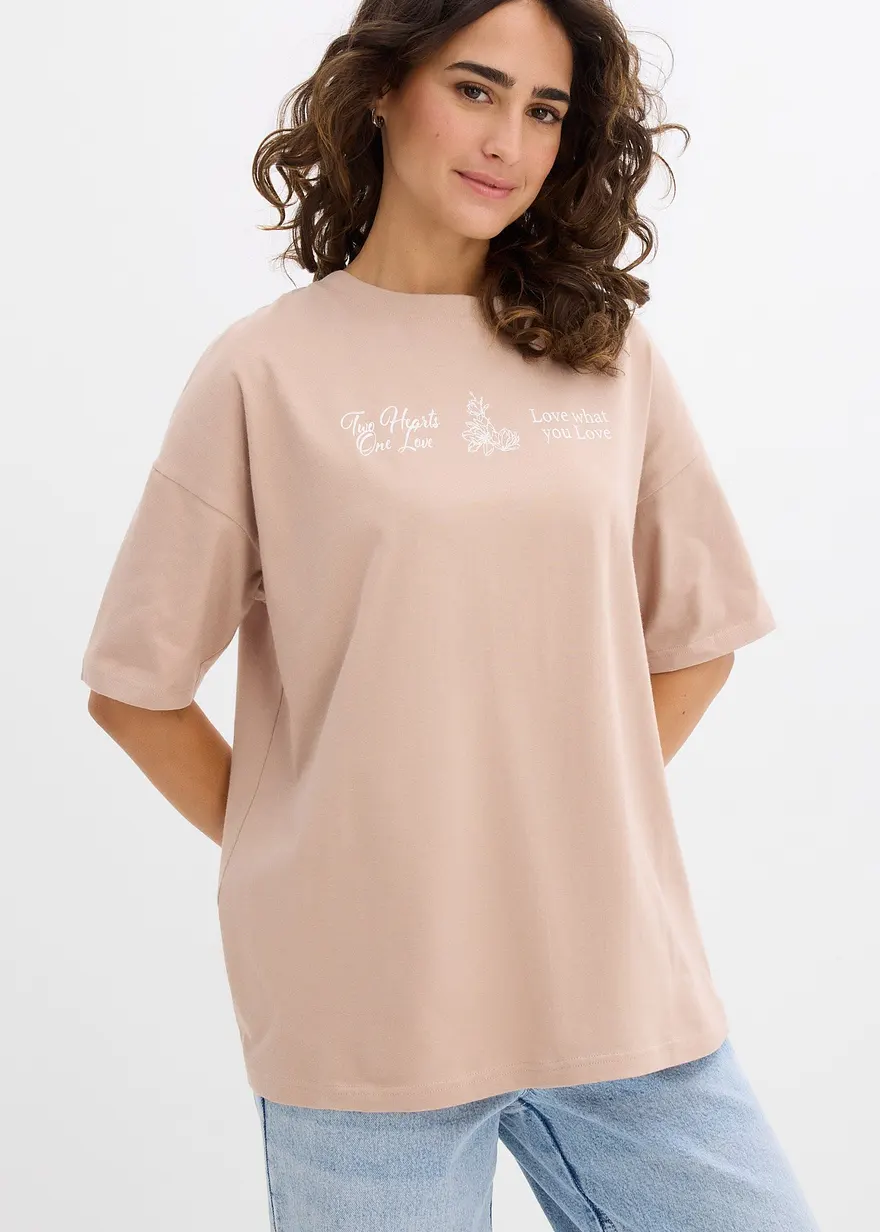 Longshirt aus reiner Bio-Baumwolle