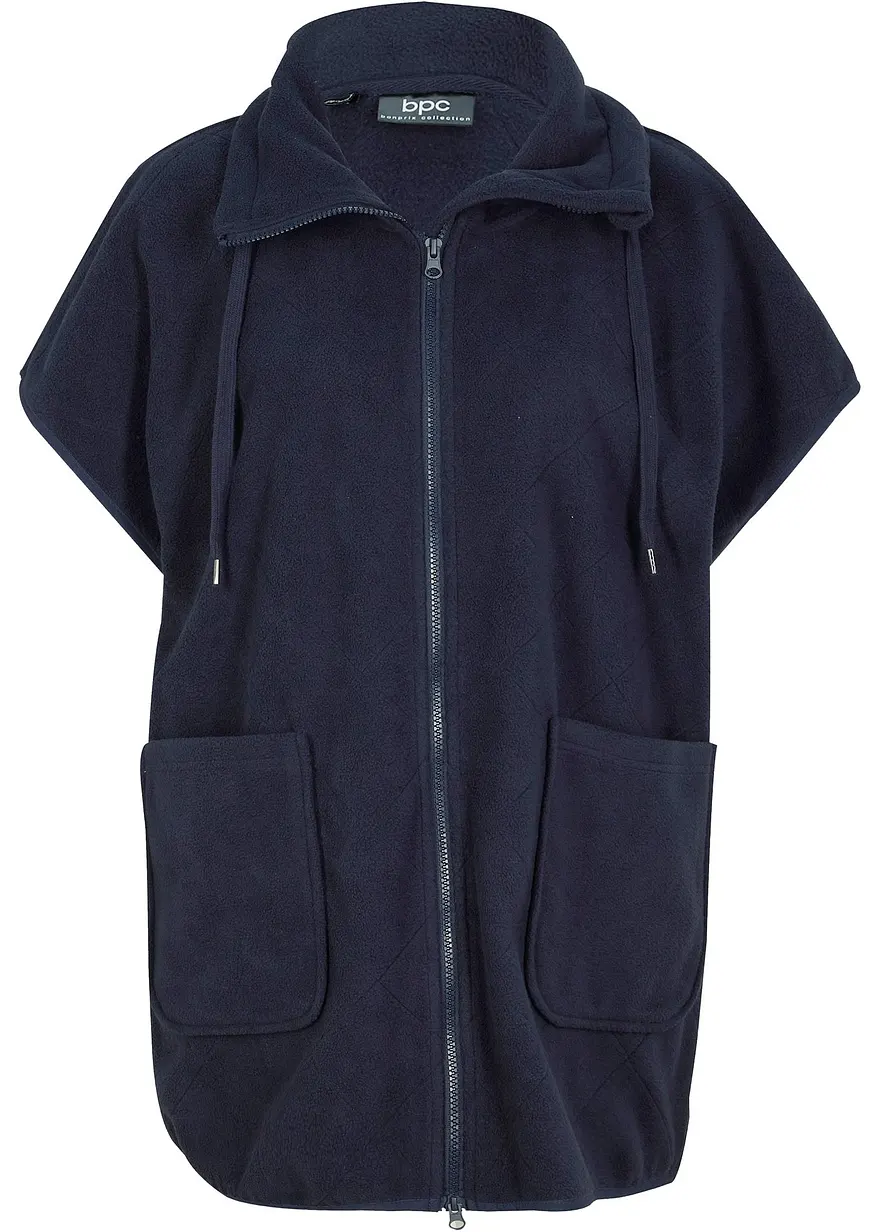 Fleece-Weste aus recyceltem Polyester