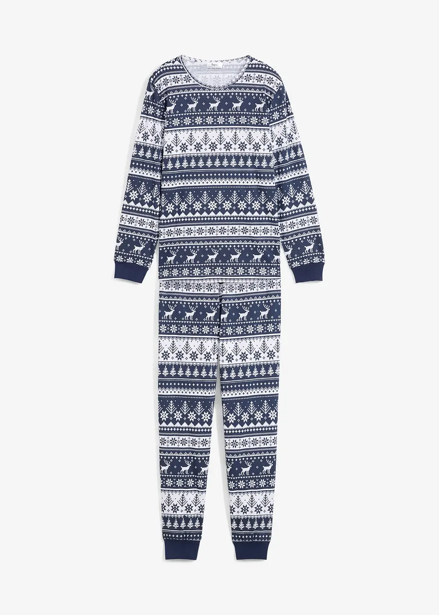 Pyjama aus reiner Bio-Baumwolle (2-tlg. Set)