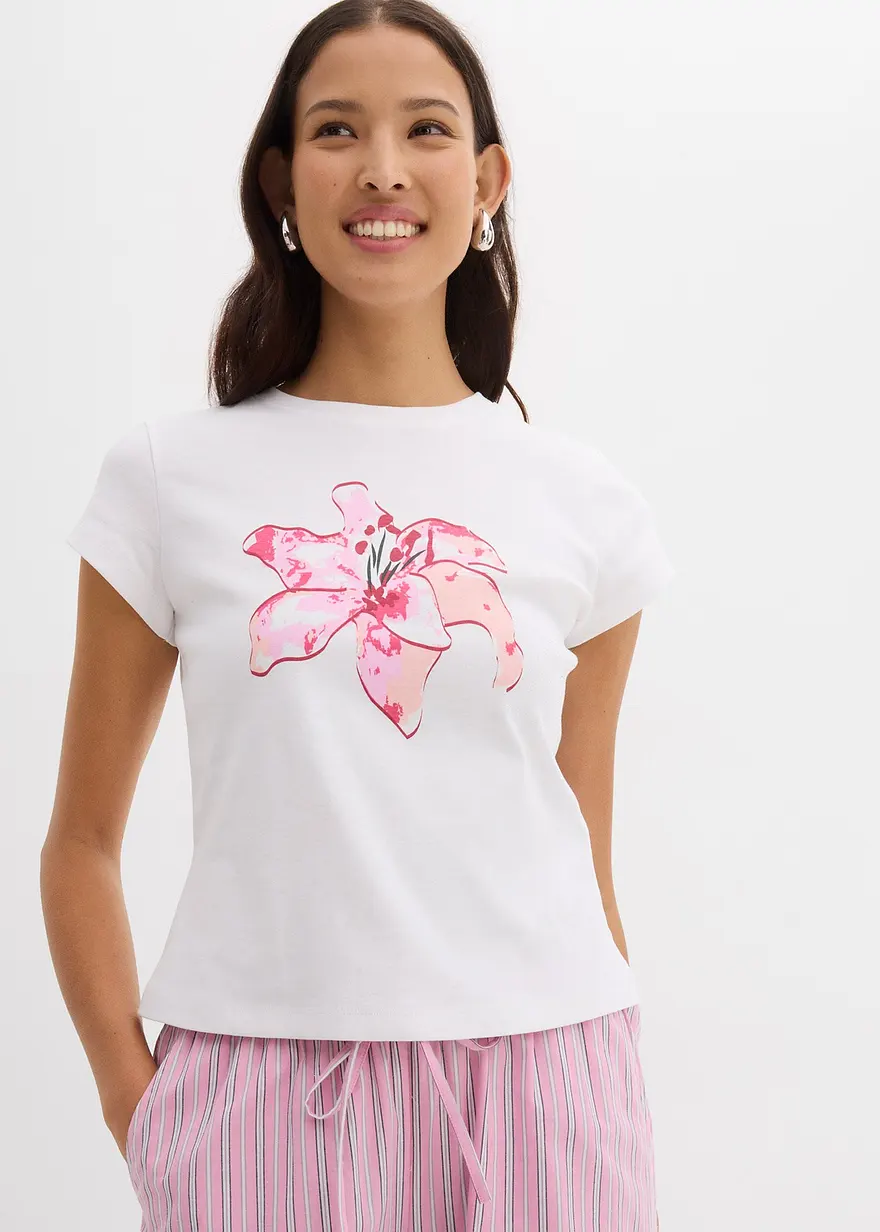 T-Shirt aus reiner Bio-Baumwolle