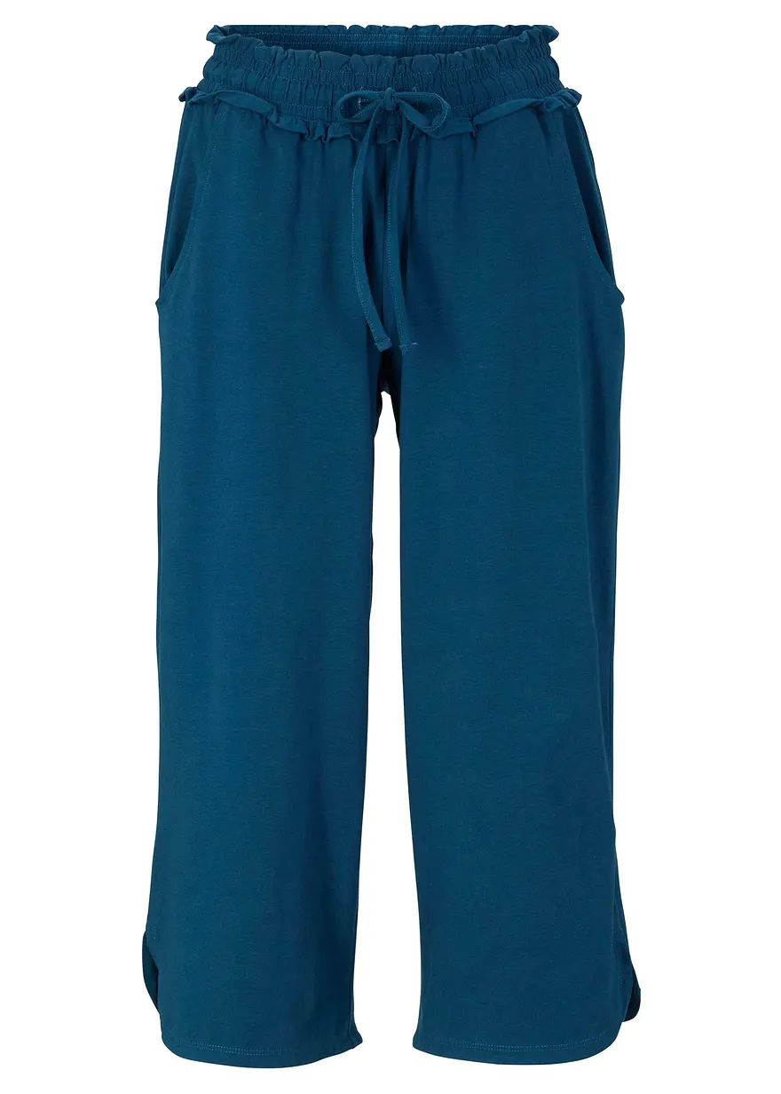 Jersey-Hose aus Baumwoll-Mix