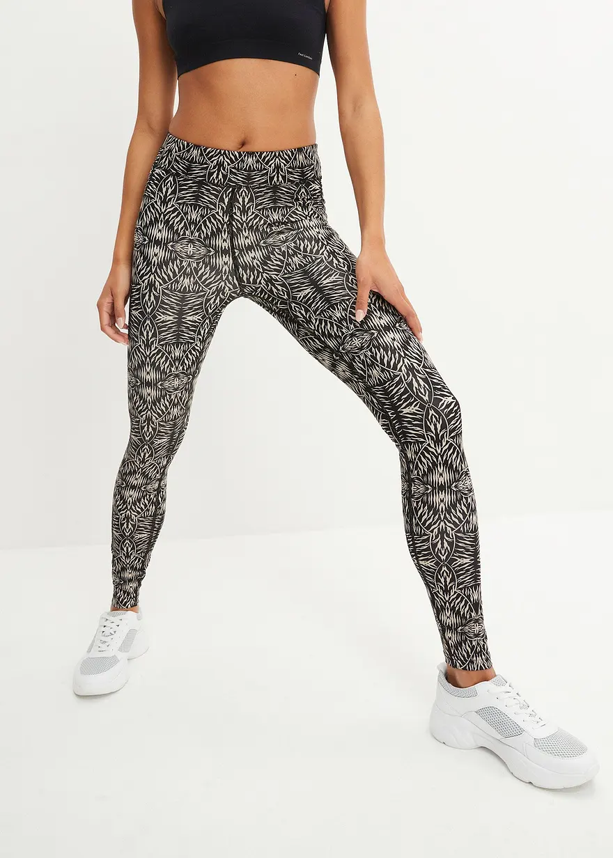Sport-Leggings mit Print, schnelltrocknend