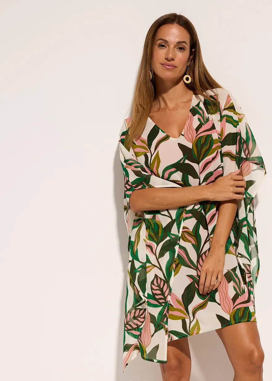 Strandtunika aus leichtem Chiffon