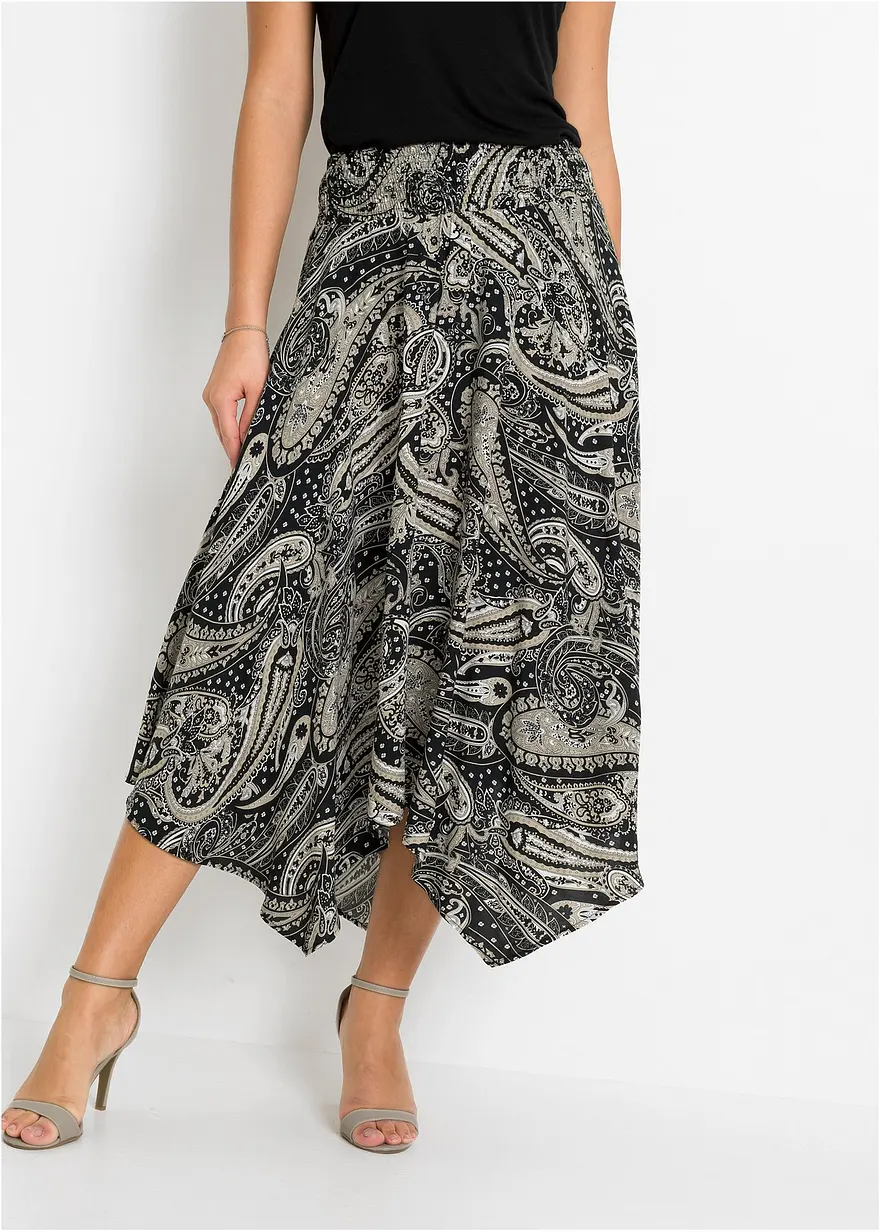 Rock mit asymmetrischem Saum