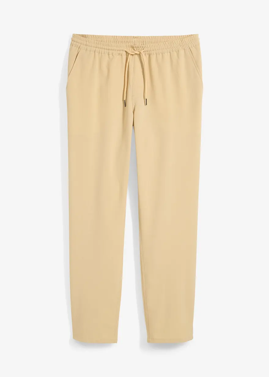 Relaxed Fit Stretch-Schlupfhose, Straight