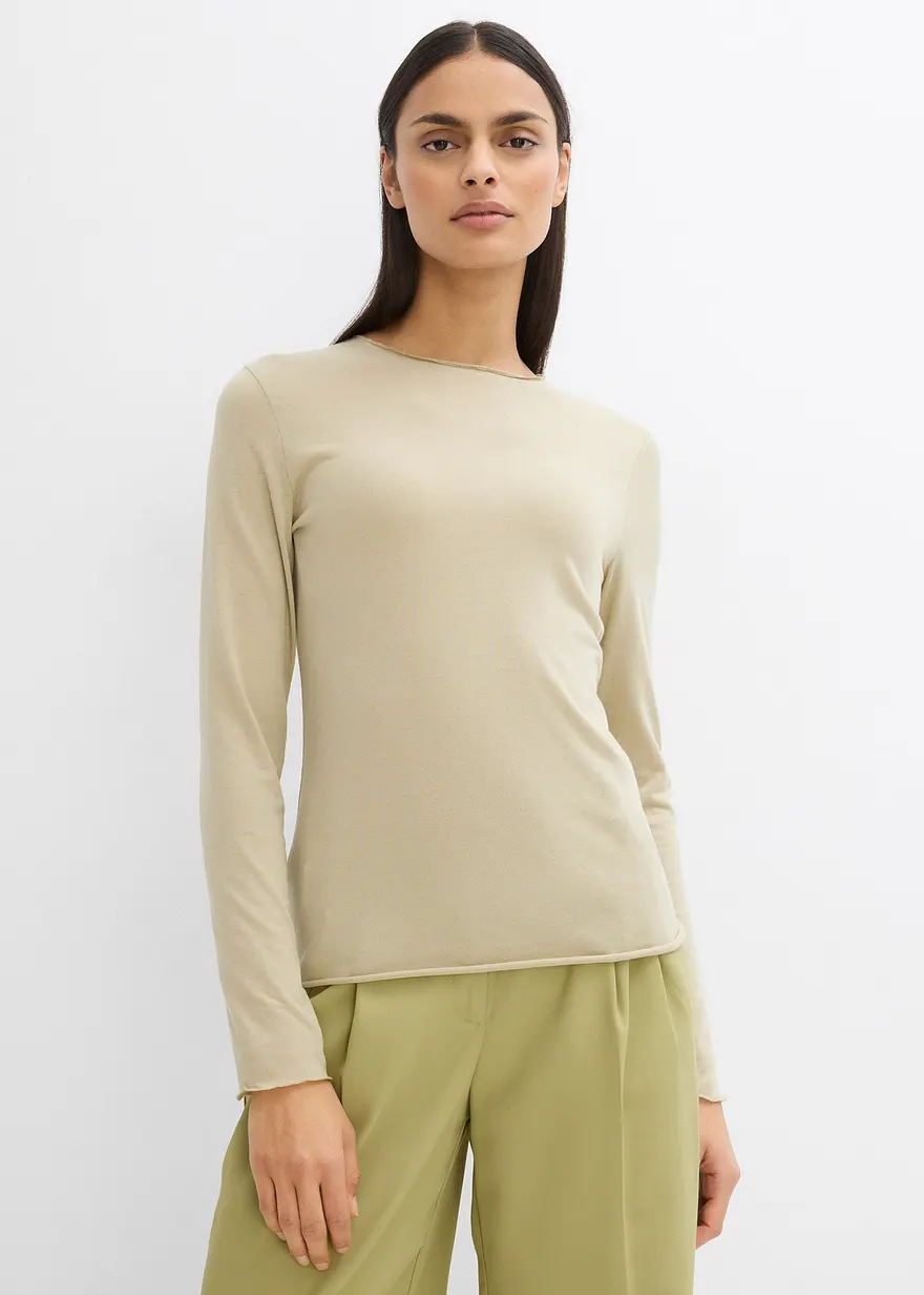 Weiches Langarmshirt