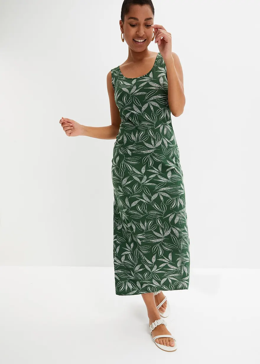 Maxikleid aus fließender Viskose