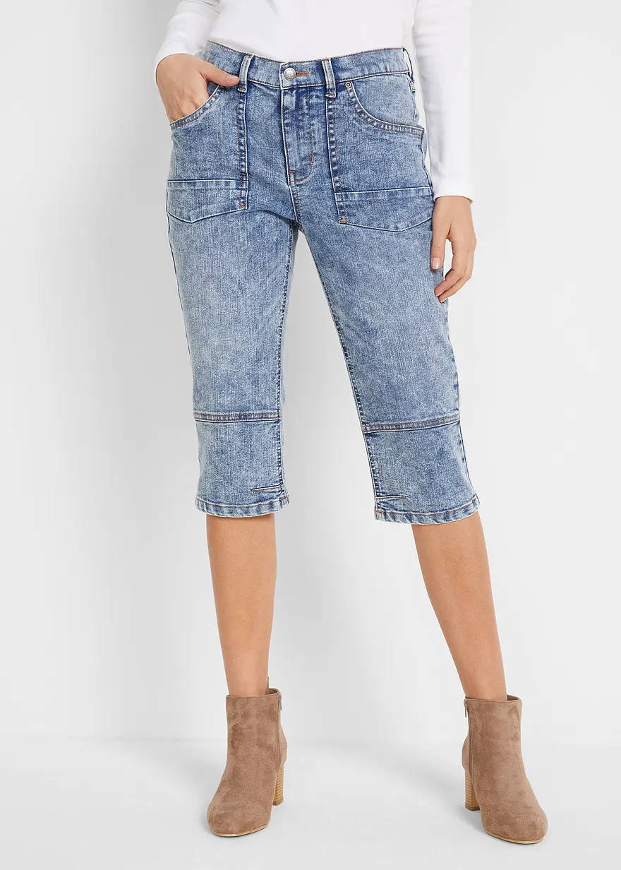 Capri-Komfort-Stretch-Jeans