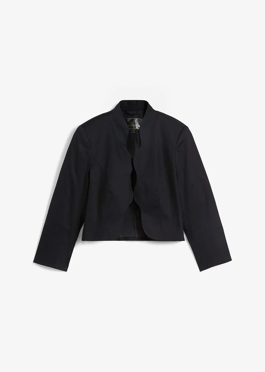 Bolero mit Wellenkante