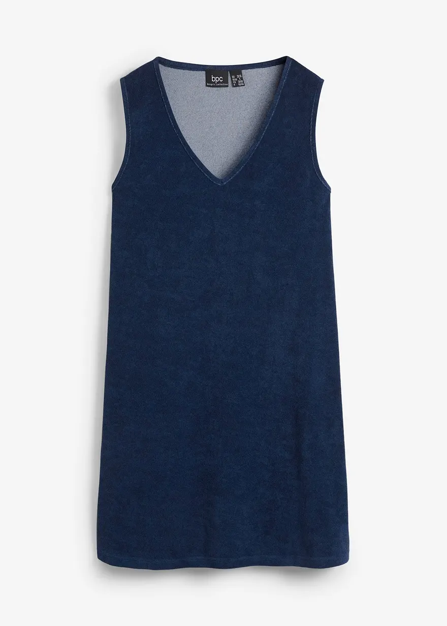 Frottee-Kleid in A-Linie
