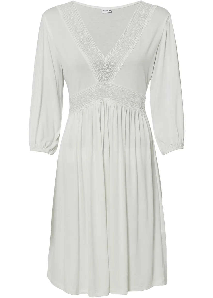 Tunika-Kleid aus Viskose