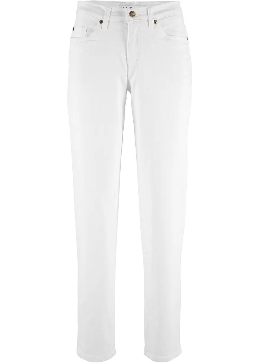 Mom Jeans Mid Waist, long