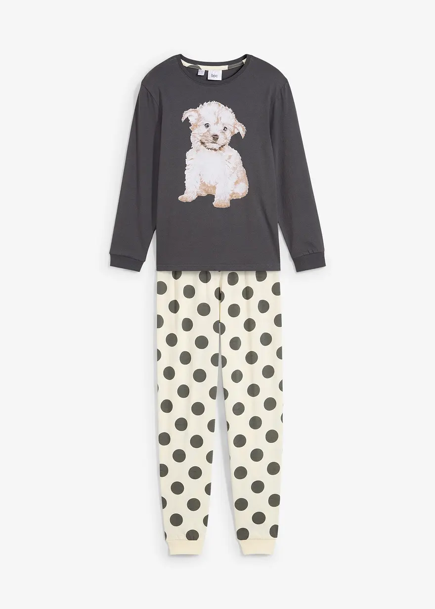 Pyjama aus reiner Bio-Baumwolle (2-tlg. Set)