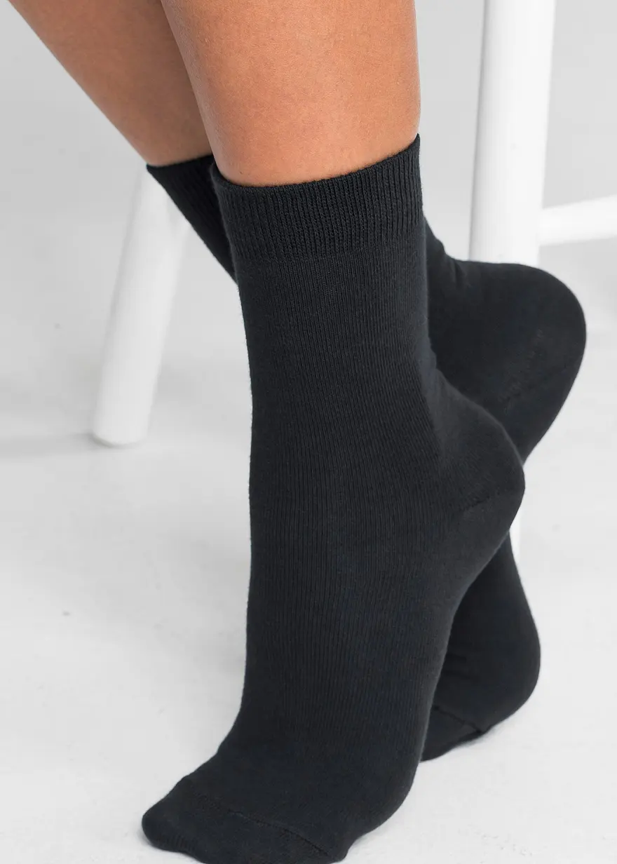 Socken mit Bio-Baumwolle (10er Pack)