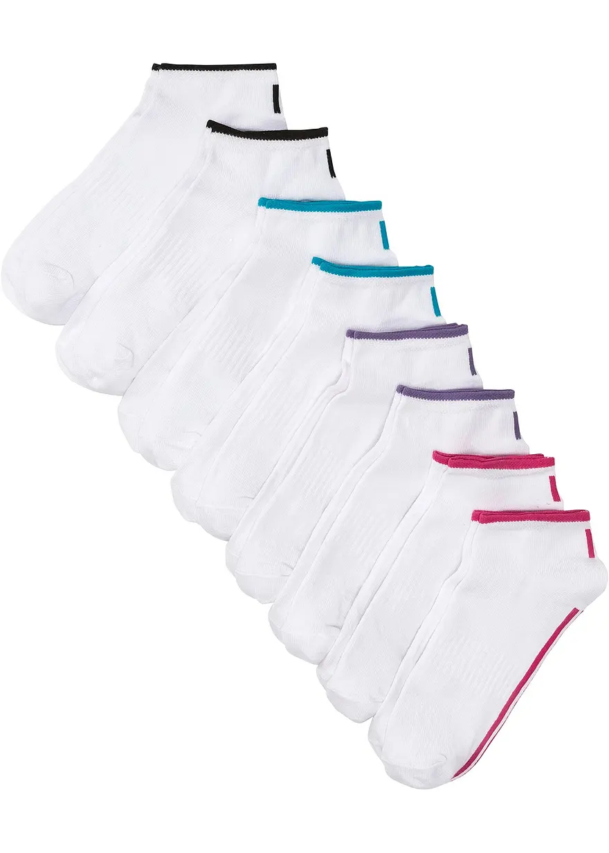 Sneakersocken (8er Pack) mit Bio-Baumwolle