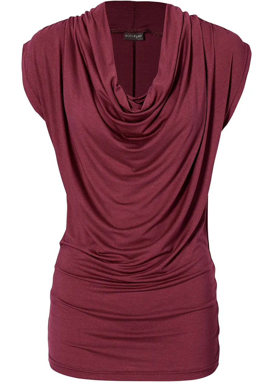 Shirt aus Viksose-Mix