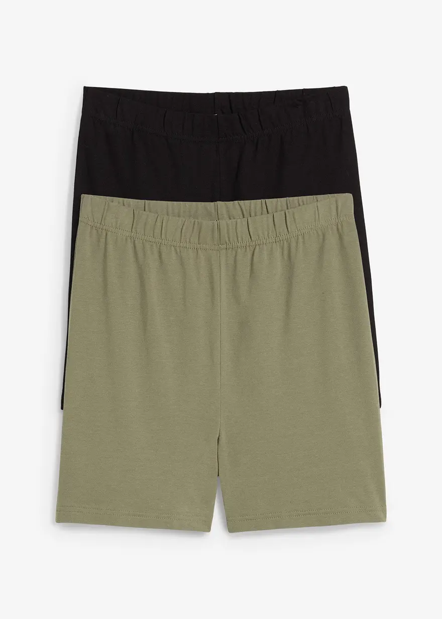 High-Waist-Shorts (2er Pack)