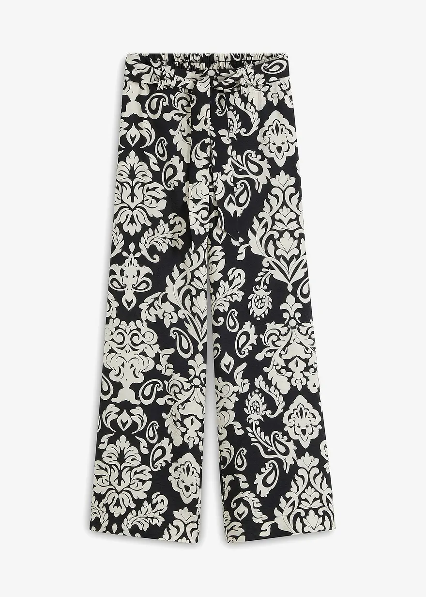 Palazzo-Hose mit Bequembund