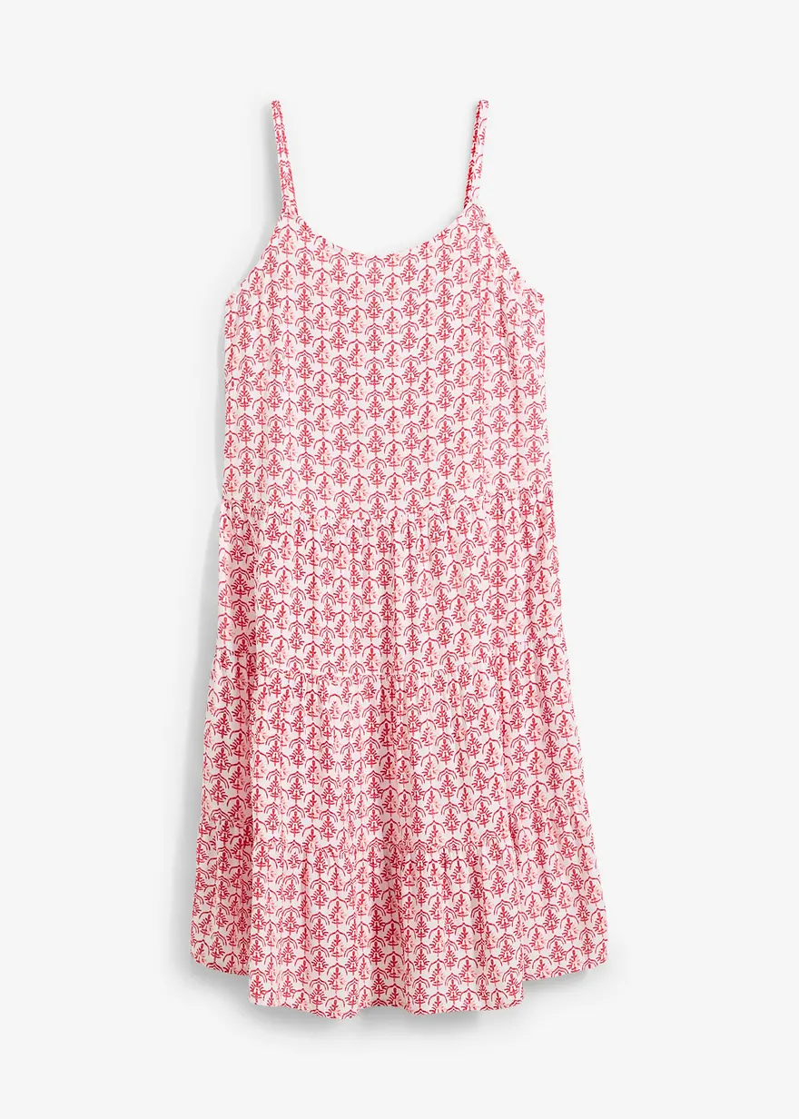 Trägerkleid aus fließender Viskose